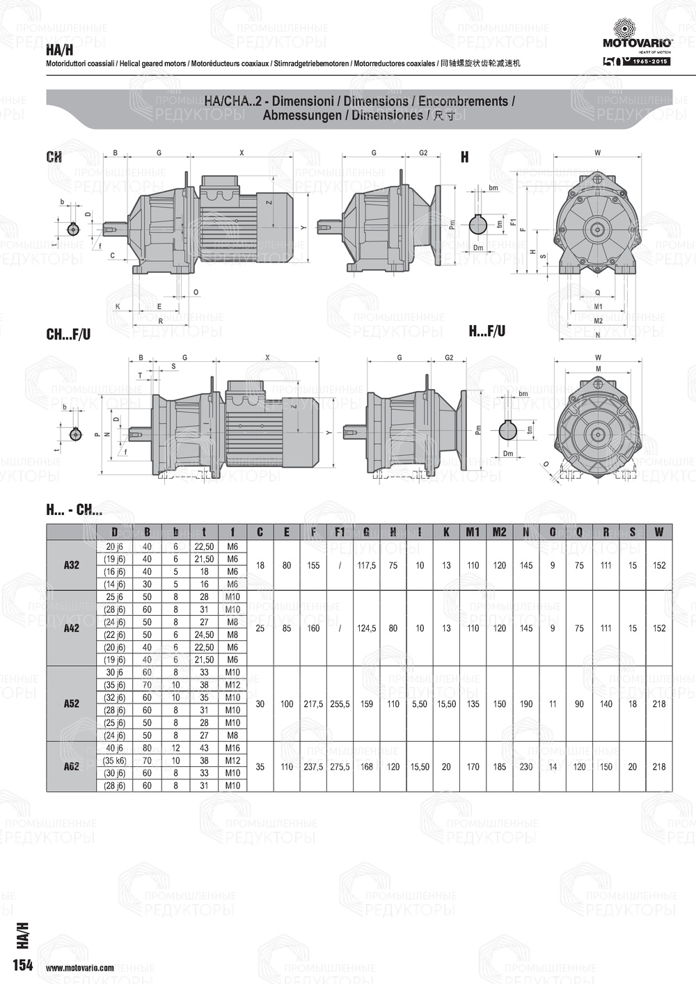 Мотор-редуктор Motovario HA 32 Motovario HA 32